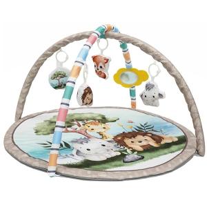 2409 Forest Animal Round Baby Gym mat