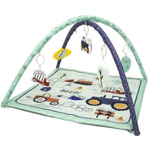 2410 Cute Vehicles Square Play Mat for Baby