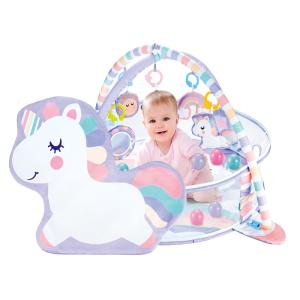 045075 4 In 1 Unicorn Baby Fabric Play mat 