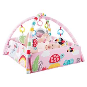 041683 5 In 1 Playmat Play Gym Pink Color