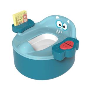 042210 Owl-Themed Cloth Book Training Potty Chair