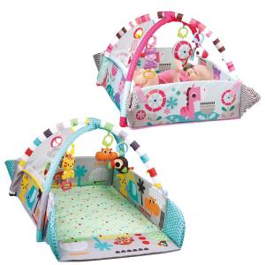 012136 5 In 1 Fabric Play Mat With Ball Pits