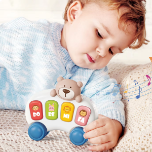 044894 Sensory Musical Piano Keyboard Bear Car Toy