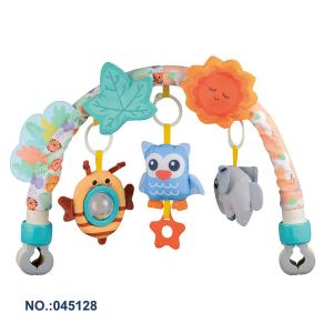 045128 Adjustable Arch Stroller toy with Hanging Sensory Activity toys