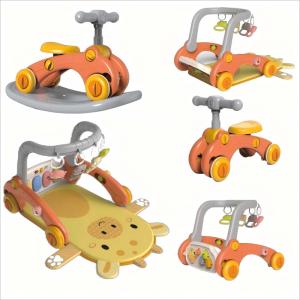 045005 5 In 1 Baby Gym with Push Walker 