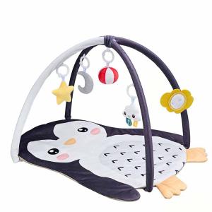 Tiny Paws Penguin-Shaped Baby Play Mat & Gym 2-in-1 (Model: ZL2603)