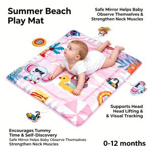 Tiny Paws Summer Beach Baby Play Mat &ndash; (Model: ZL2312)